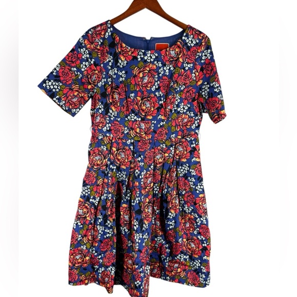 ModCloth Fit & Flare floral dress XL - Picture 3 of 7